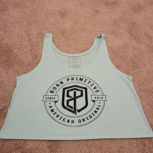 Born Primitive Tops - Born Primitive Small Cropped Tank Top